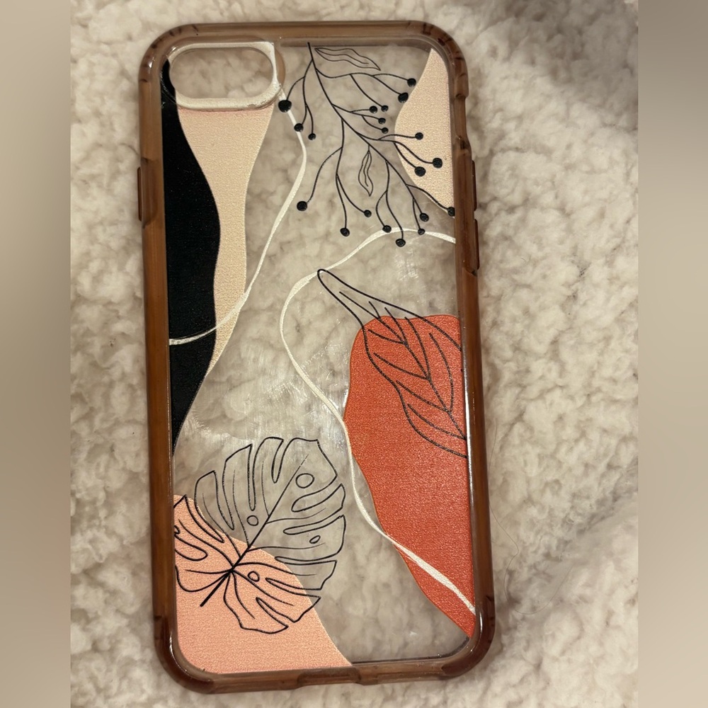 Source Unknown Artistic Leaf iPhone Case